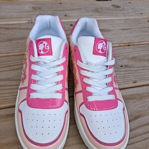 Barbie Kids Shoes - Pink and White